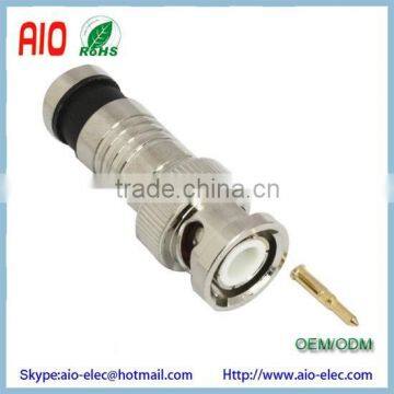 Compression BNC Male Plug Connector for RG59 Coaxial Cable photo-5