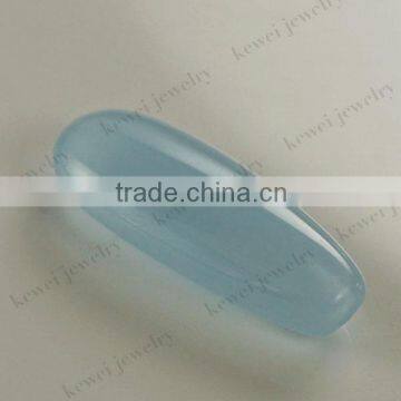 New Design Gemstone Wholesale Price Glass Gems for Jewelry photo-2