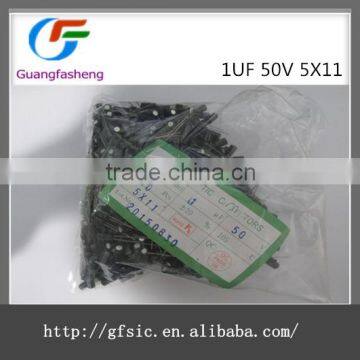 (hot sale)1UF 50V 5X11