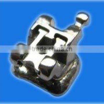 Orthodontic self ligating metal bracket dental metal self ligating braces