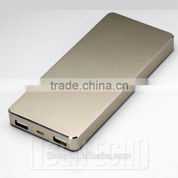 Exclusive Sold High-end Large Capacity 8000mah Polymer Portable Power Pack Metal Shell HD Advertising Mobile Power Supply photo-3