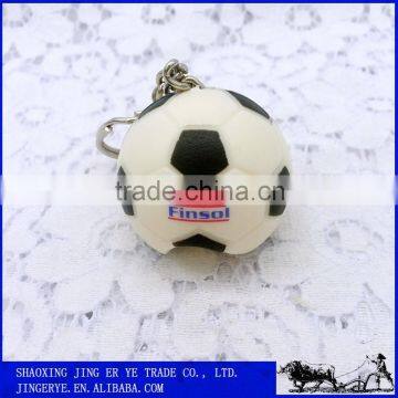 2015 3D Football Deisgn Plastic Key Chain