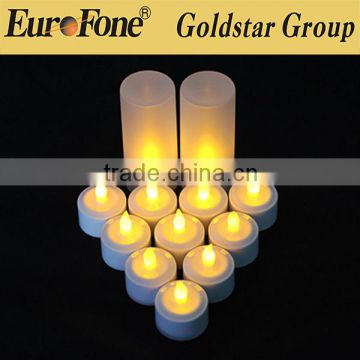 2016 cheap valentine gift rechargeable led candles