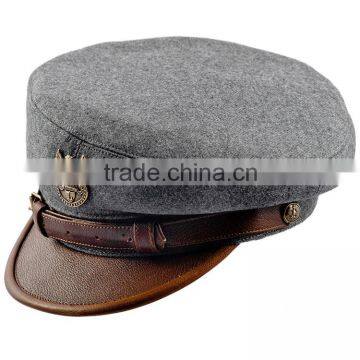 High-end High Quality Custom Military Officer Cap Wholesale photo-2