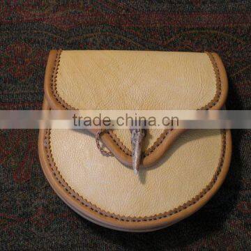 Semi Dress Leather Sporran Pouch Made Of Fine Quality Leather Material