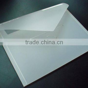 PP,pp Material and Document Bag Type A4 PP clear punch pocket