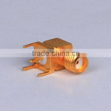 SMA,manufacturer Type and Female Gender 20mm R/A pcb mount sma micro-strip rf connector