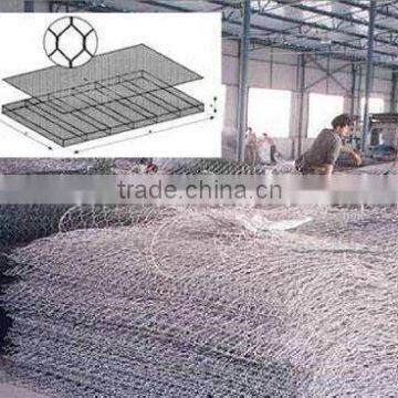 galvanized gabion netting