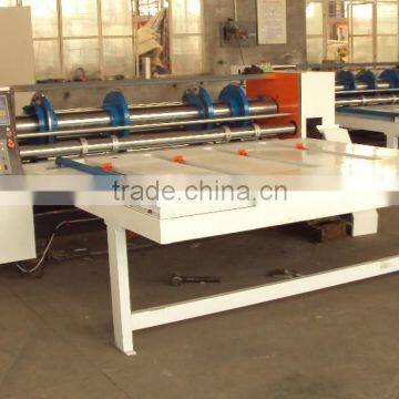 carton box slotting machine