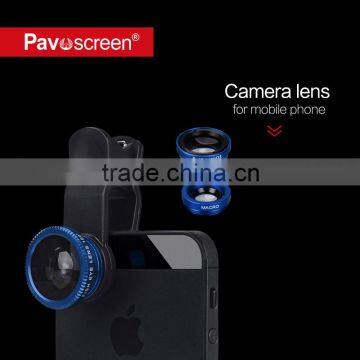 mobile phone camera lens, 3 in 1 Universal Clip lens for for All phones