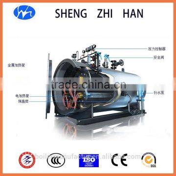 horizontal induction electric boiler for heating