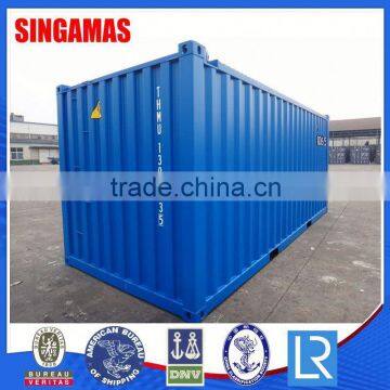 New Galvanized Shipping Container