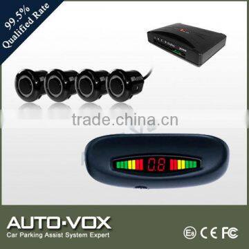 Parking sensor camera with car display