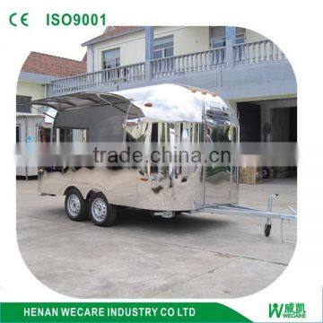 Diner street business customized food cart frozen food truck