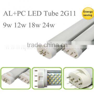 led tube 2g11 with CE RoHS FCC 2G11 fpl replacement approval fpl replacementled tube 2G11 18w