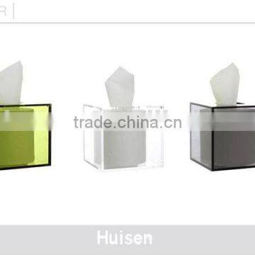 Clear acrylic tissue box for bedroom or living room