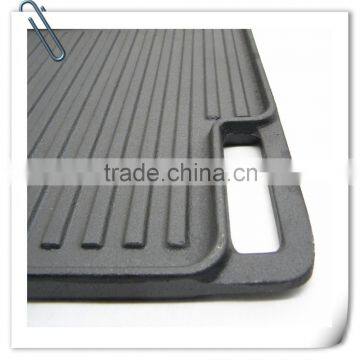 Custom Korea High Quality Best Price Cast Iron Grill Pan With Soft Touch Handle photo-2