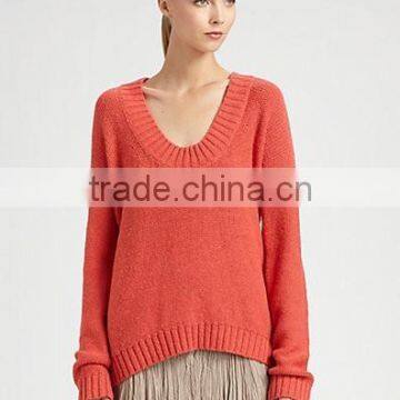 Stylish Knitted Sweater for Woman Sweater/wool Sweater Design for Girl photo-3