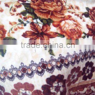 Wholesales 100% Polyester Flannel/coral Fleece Fabric Alibba China