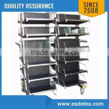 Good Quality ESD PCB Cradle Trolley, Antistatic Trolley