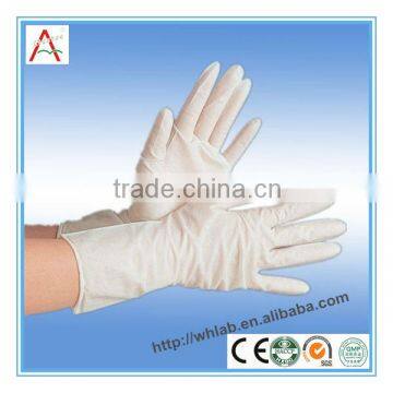 HOT!Disposable 100% Natural Latex Medical Glove with good price