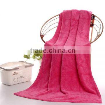 coral fleece towel with wendy brand