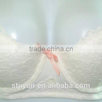 White Stock Bras Wholesale Push Up Bra in China photo-3