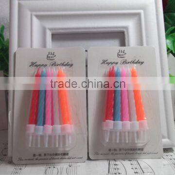Spiral Shaped Candles 2016 New Products Smokeless and No Dripping During Burning