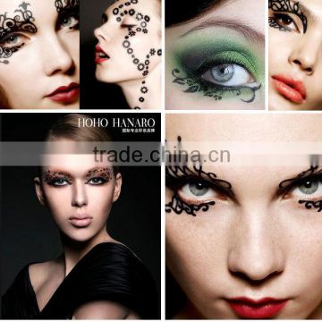 Black color EYE SHADOW APPLIQUES CREASE-PROOF