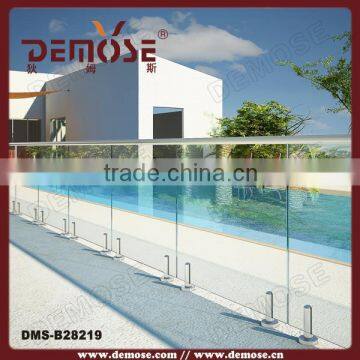 child guard glass pool railing for outdoor pool