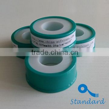 100% ptfe tape for pipe and faucets white tape