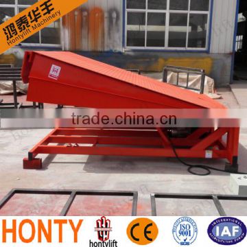 8t Hot Sale DCQ OEM support hydraulic container loading dock ramp lift