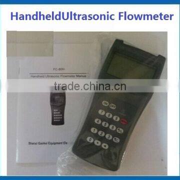 Portable ultrasonic flowmeter with CE approved