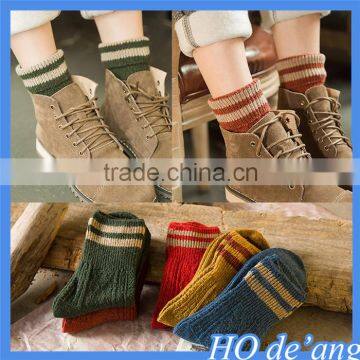 Hogift MHo-222 women socks wholesale autumn and winter imitation wool socks female piles of socks