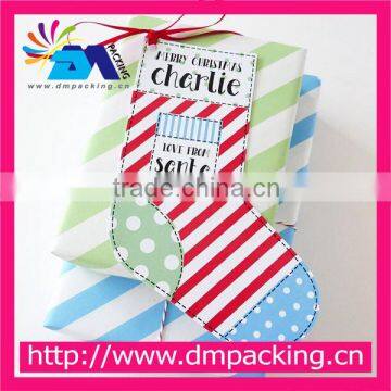 Christmas Stocking Gift Tags And Wrap