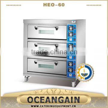 HEO-60 Electric Rack Oven(3-deck 6-tray)