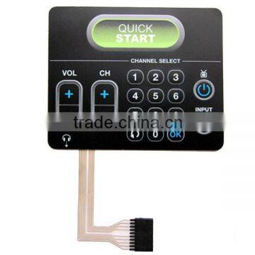 China High Quality Numeric Membrane Keypad Switch