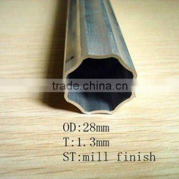 6063 T6 aluminum round pipe with washmarking/factory price