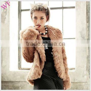 Custom womens fur coats turkey ladies rabbit fur coat