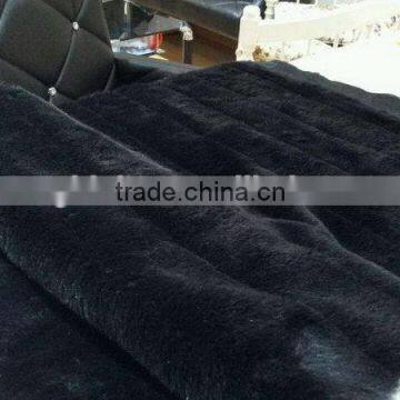 Excellent quality hot sell 100%polyester jacquard fur fabric