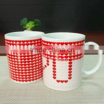 Wholesale Custom Produced Photo Color Changing Mug With Hot Water YRBS