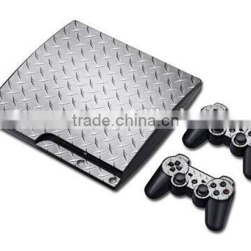 Vinyl skin sticker face cover for ps3 slim