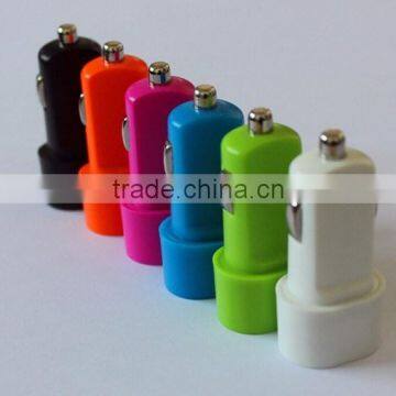 2015 New Design High Quality Factory Prices Flat Shape Dual Usb Car Charger for Samsung Galaxy S6 S6 edge, Phone Charger