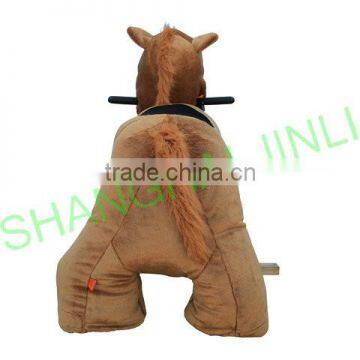 JL-B23 Electric Brown Horse Rides, Ride on Brown Horse, Walking Brown Horse, Brown Horse Scooter,walking Animal photo-4