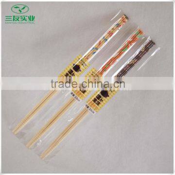 2016 wholesale bulk packing custom printed chopsticks OEM in China