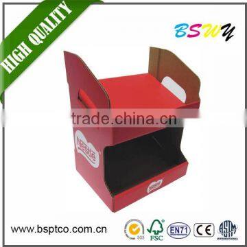 ECO-friendly factory price best seller pop cardboard display manufacturer