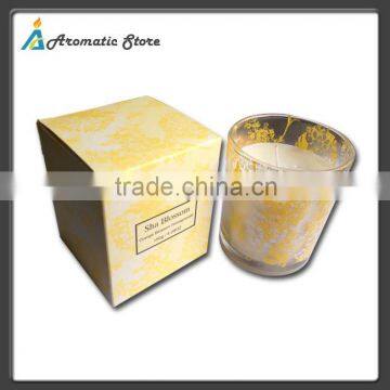 150g Ecological Scented soy candles in painting glass jar                        
                                                Quality Choice