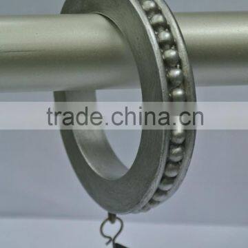 Home Fashions Beaded Ring W/Eyelet and Clip for Wood Rod;Curtain Hardware; Window Drapery Hardware;Curtain Accessory;Curtain Rod photo-4