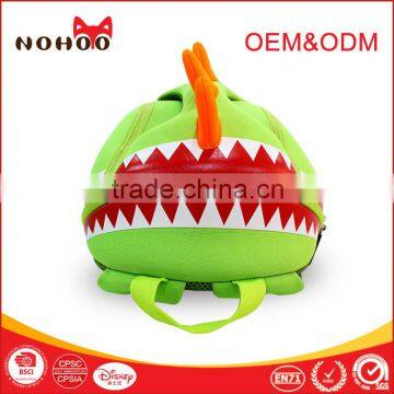 BSCI Audit Popular Neoprene New Design Kids School Bag, Cute Kids Dinosaur Backpack photo-3