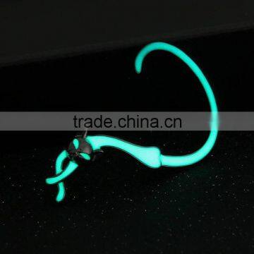 Vogue Noctilucent Jewelry Elegant Cat Earrings Personalized Ear Cuff Wholesale photo-3